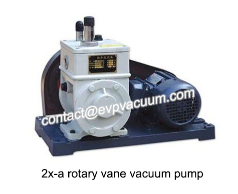 Stainless steel rotary vane vacuum pump