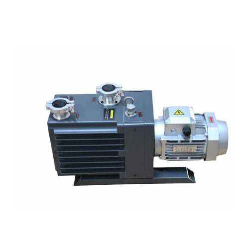 Double stage rotary vacuum pump