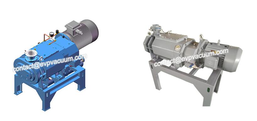 Dry screw vacuum pump