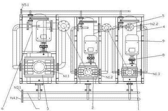 fully air-cooled Roots unit