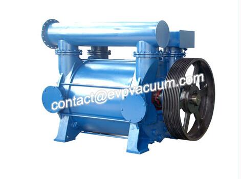 Liquid ring vacuum pump compressor