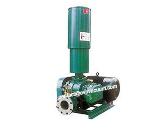 Roots blower for powder delivery