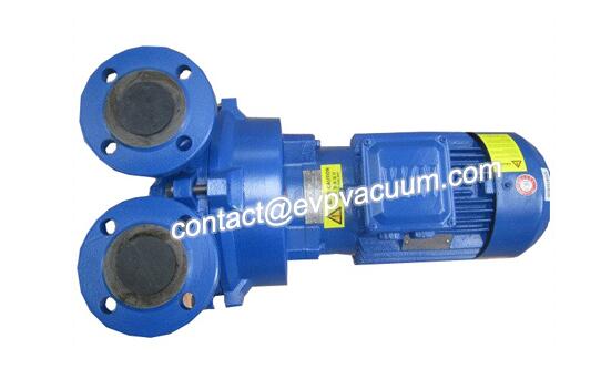 Vacuum pump for textile industry