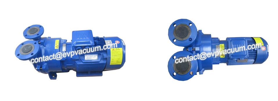 Vacuum pump for kneader