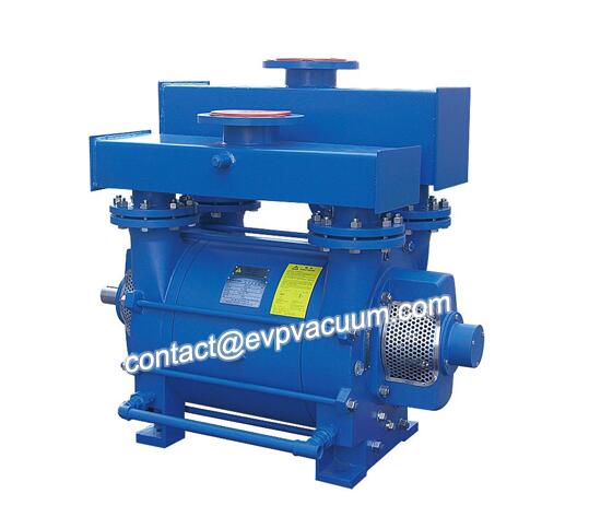 Vacuum pump for bottle blow moulding