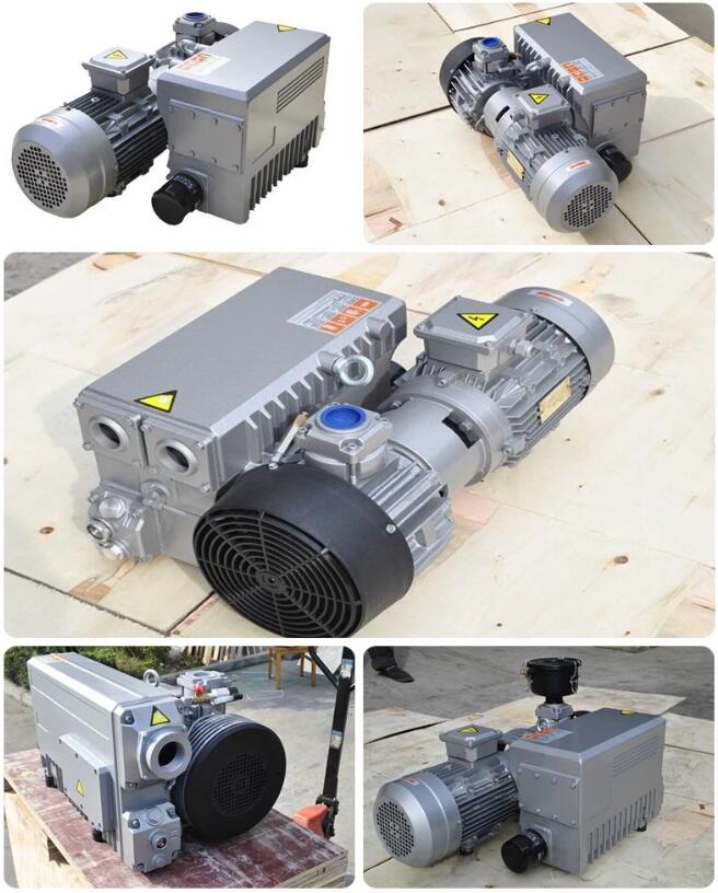 Degassing vacuum pump