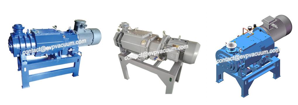 Screw vacuum pump in ABS plastic raw material