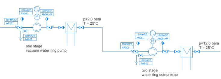 Liquid ring compressor 