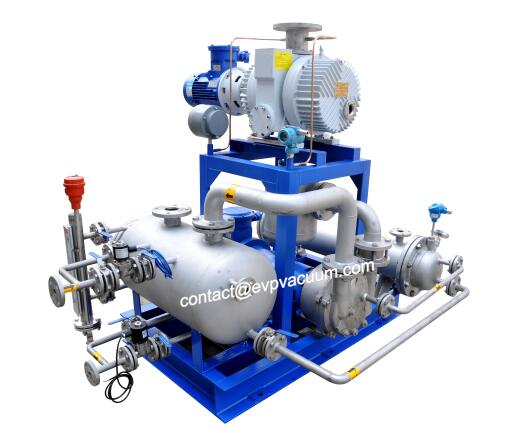 Vacuum pump system method for selecting main pump