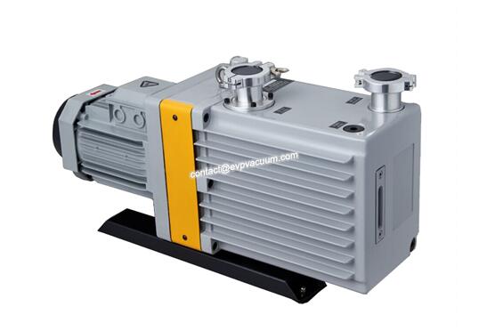 Two-stage-rotary-vane-vacuum-pump-in-vacuum-precooling