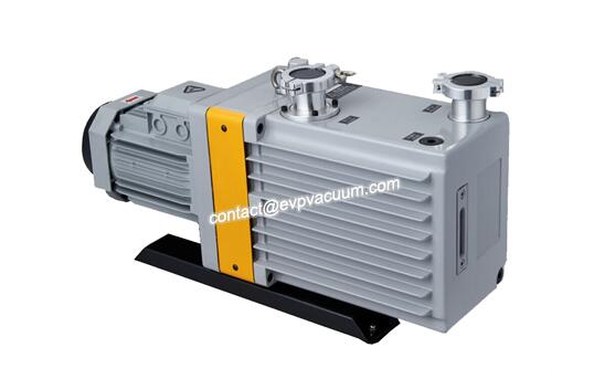 Rotary vane vacuum pump in sintering