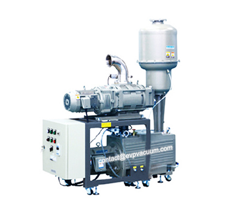 Vacuum unit for oxygen filling system