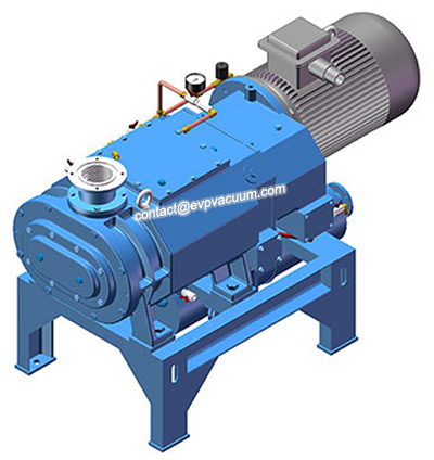 Dry screw vacuum pump of proper use