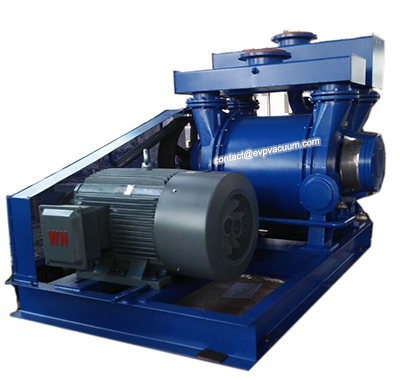 Vacuum pump for recycle machine