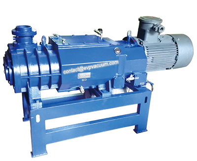 Dry screw vacuum pump working principle