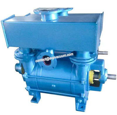 How does liquid ring vacuum pump form liquid ring