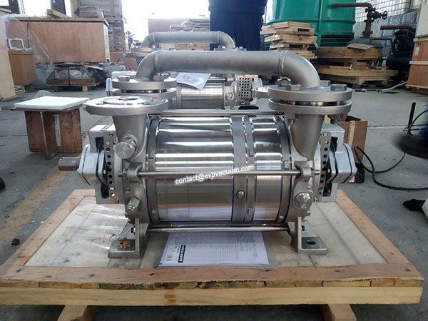 corrosion-resistant-water-ring-vacuum-pump-installation