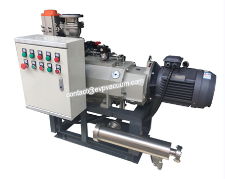 dry-screw-vacuum-pump-for-pvc-plastic-profile-production-line