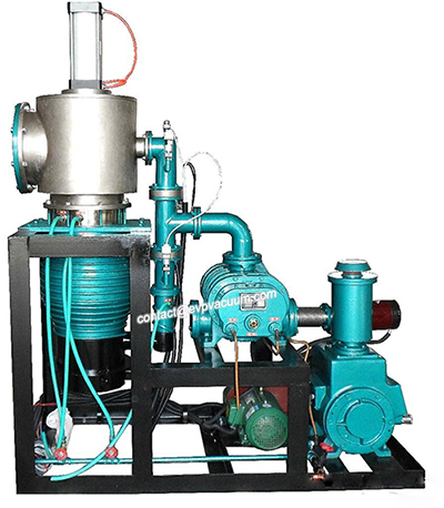 Vacuum system for aminodiphenylamine