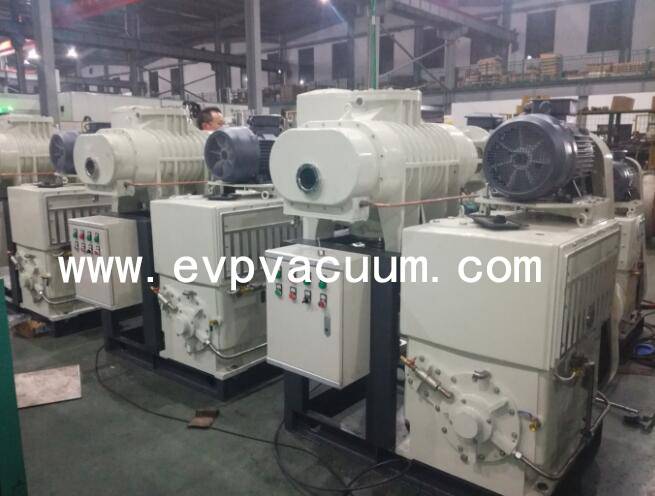 piston vacuum pump system