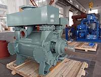 2BE3-40 Liquid ring Vacuum Pump Used In steel degassing In Asia