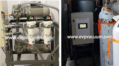 CVS Rotary Vane Vacuum System Used In Medical Equipment In Oceania