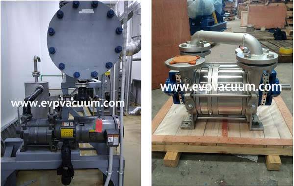 DLV Double Stage Liquid Ring Vacuum Pump Used in Food Industry