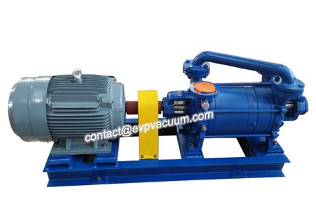 Industrial vacuum pumps for static drying