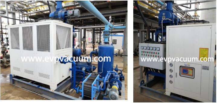 Roots And Oil Ring Vacuum System Used In Waste Oi Refining Plant1