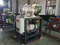 JZJA(P)LG300-2 Roots Dry Screw Vacuum System used in Sterilized Alcohol manufacturing