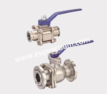 Manual vacuum ball valve