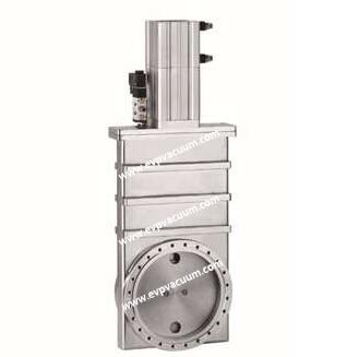 Pneumatic ultra-high vacuum gate valve