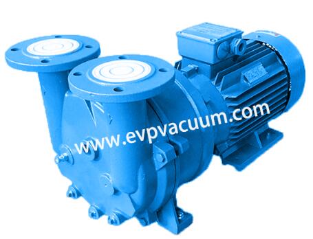 Vacuum pump for door panel extruder