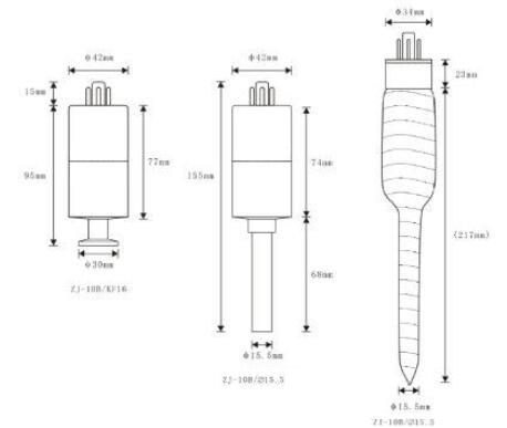 Zj-10 Vacuum Gauge Tube Size