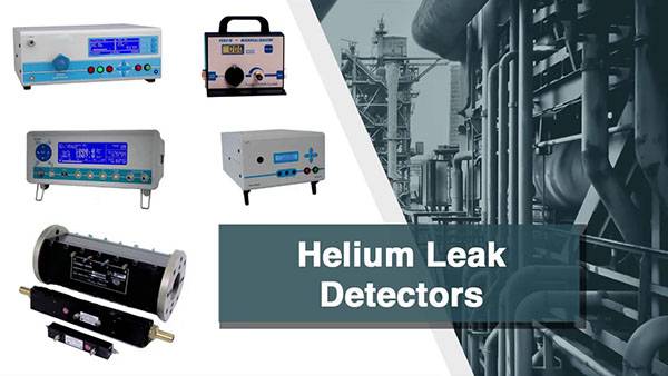 Helium mass spectrometer leak detector industry