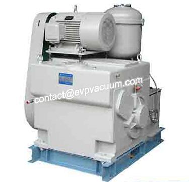 Rotary piston vacuum pump for our evaporative metallizer