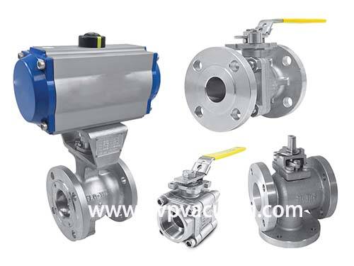 What is pneumatic vacuum ball valve