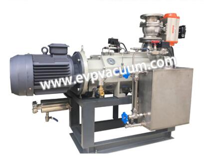 Damping method of dry vacuum pump