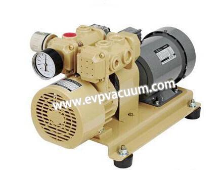 oil less rotary vane type vacuum pump