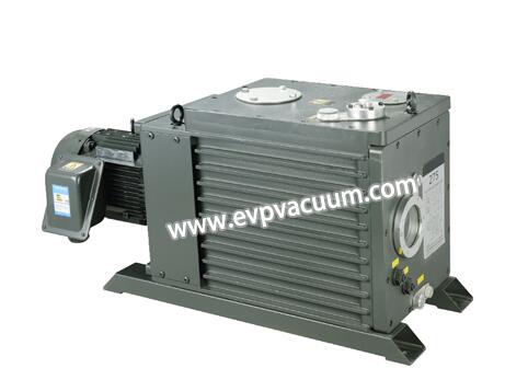 rotary vane vacuum pump in palletizer