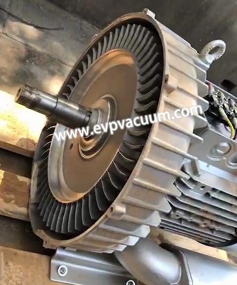 picture shows the impeller of normal blower