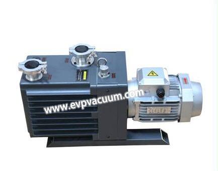 Rotary vane vacuum pump