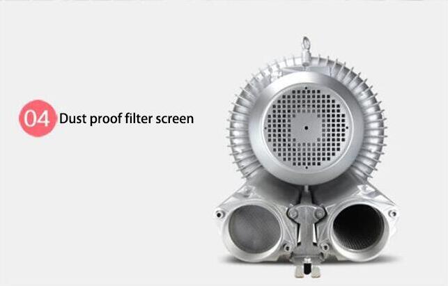 Air blower for dust proof filter screen