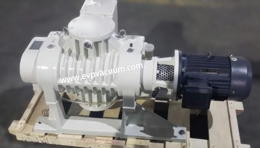 Roots vacuum pump for GRC light plate production