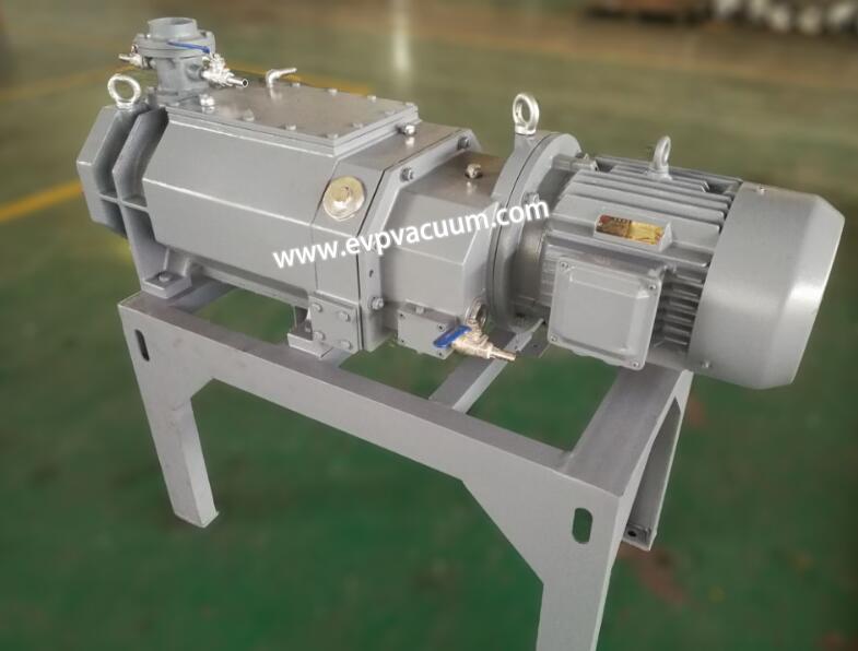 Vacuum pump for electrolytic capacitor