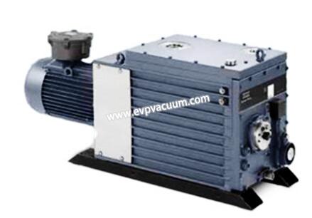 Rotary vane vacuum pump