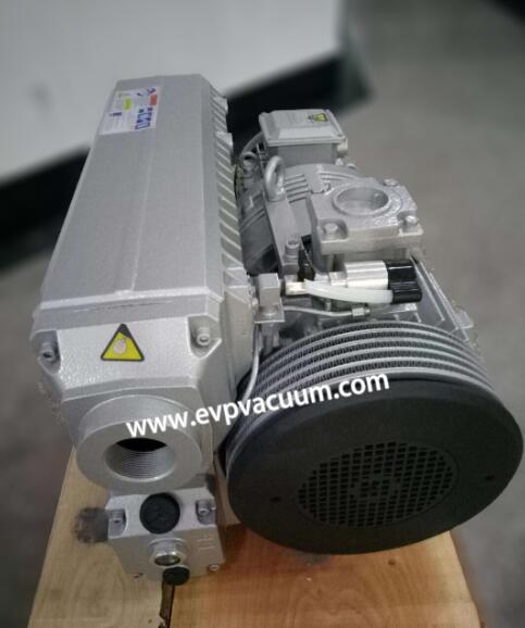 Rotary vane vacuum pump for cheese processing