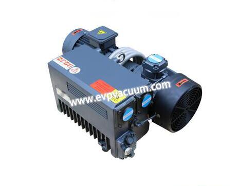 Rotary vane vacuum pump in engine production