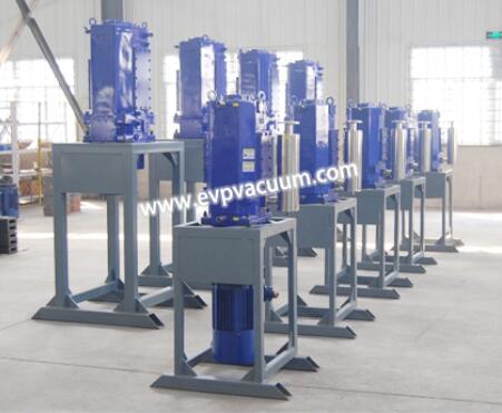 Vertical screw pump operation