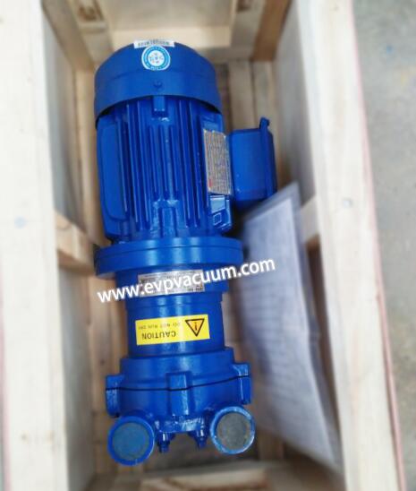 liquid ring vacuum pump of effective cooling method